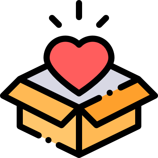 like or gift symbol
